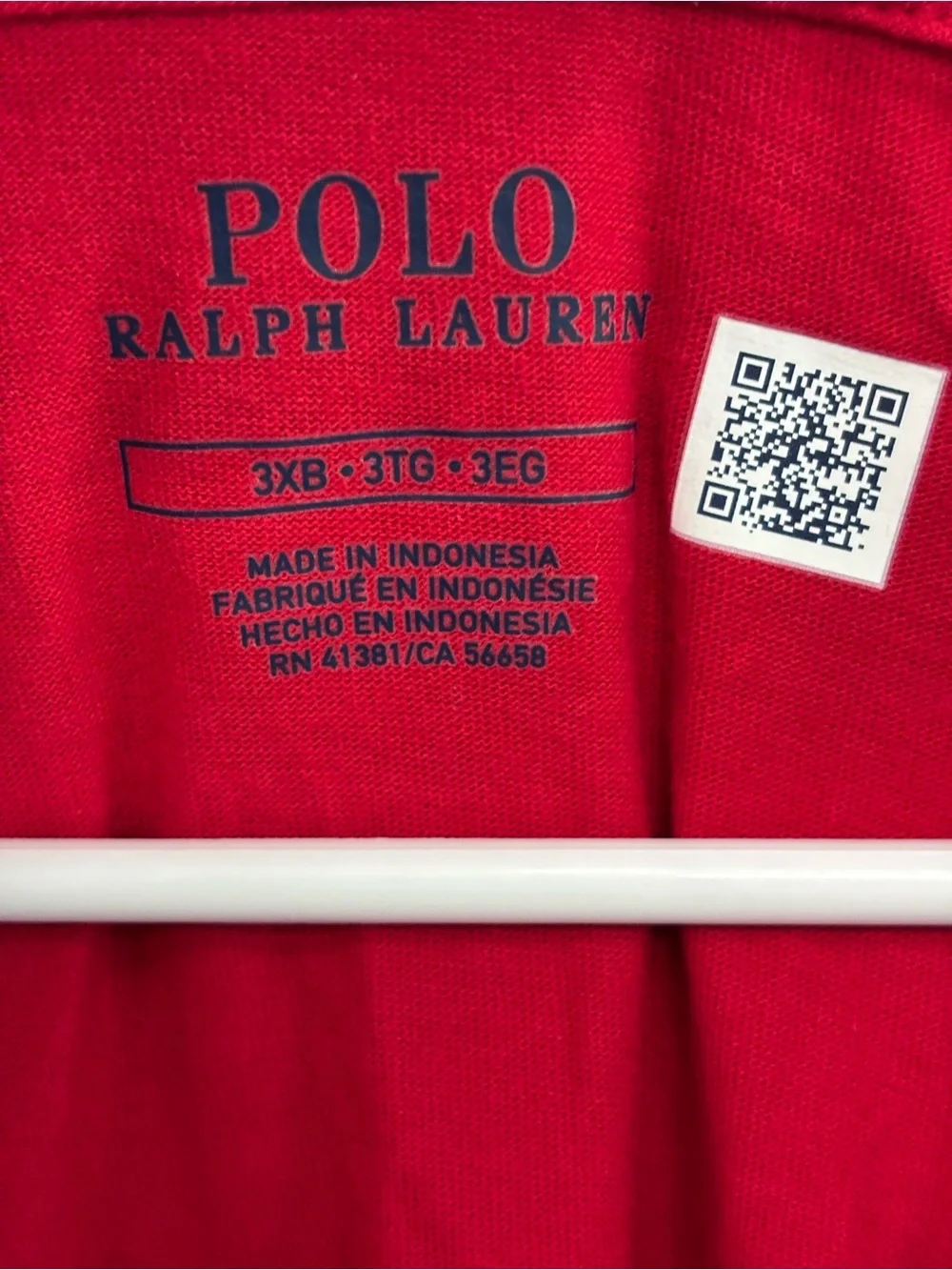NWT Polo Ralph Lauren Men's Red Short Sleeve Pocket T-Shirt Size 3XB Big & Tall